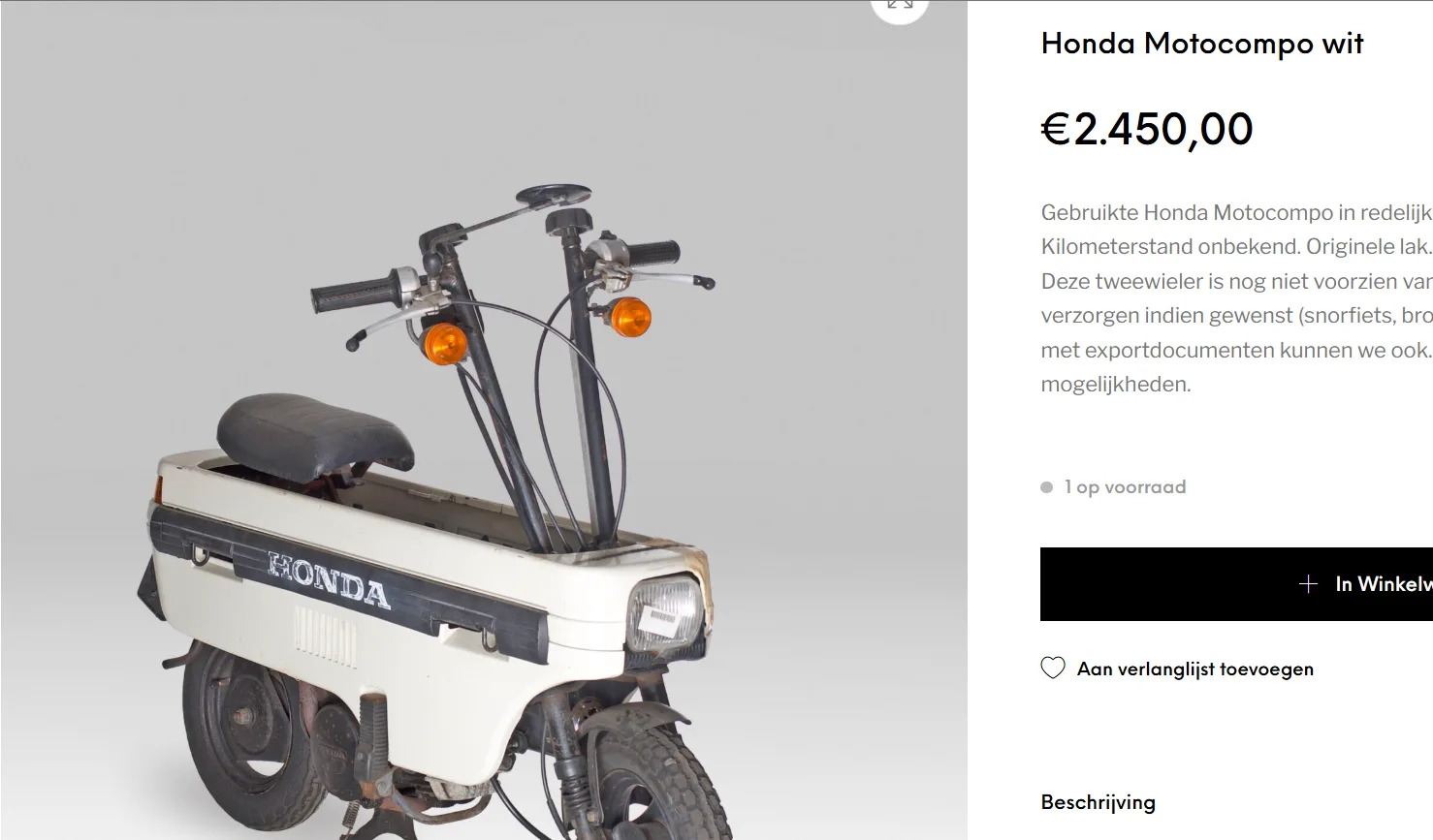 honda motocompo